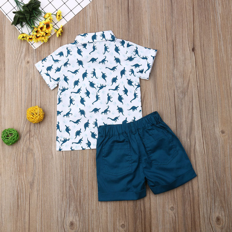 Kids Clothes Dinosaur Set
