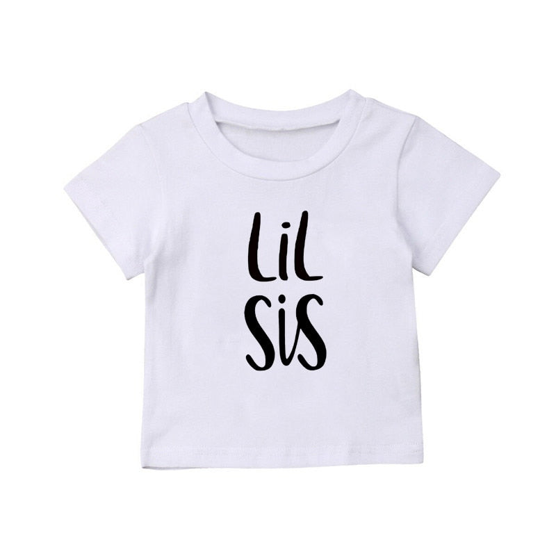 Big Sister Little Brother Matching Outfit T-shirt