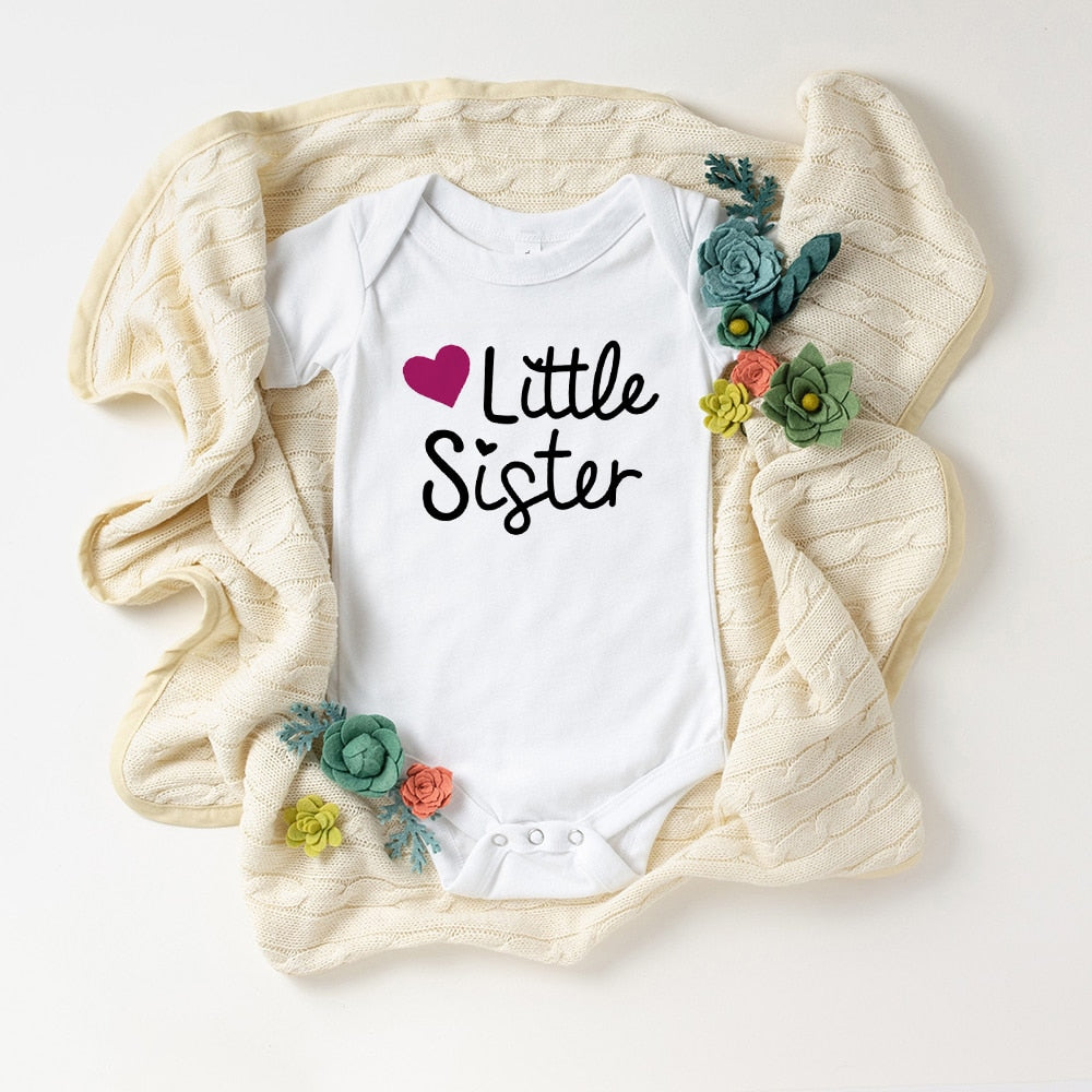 Big Brother Little Sister Family Matching Tops