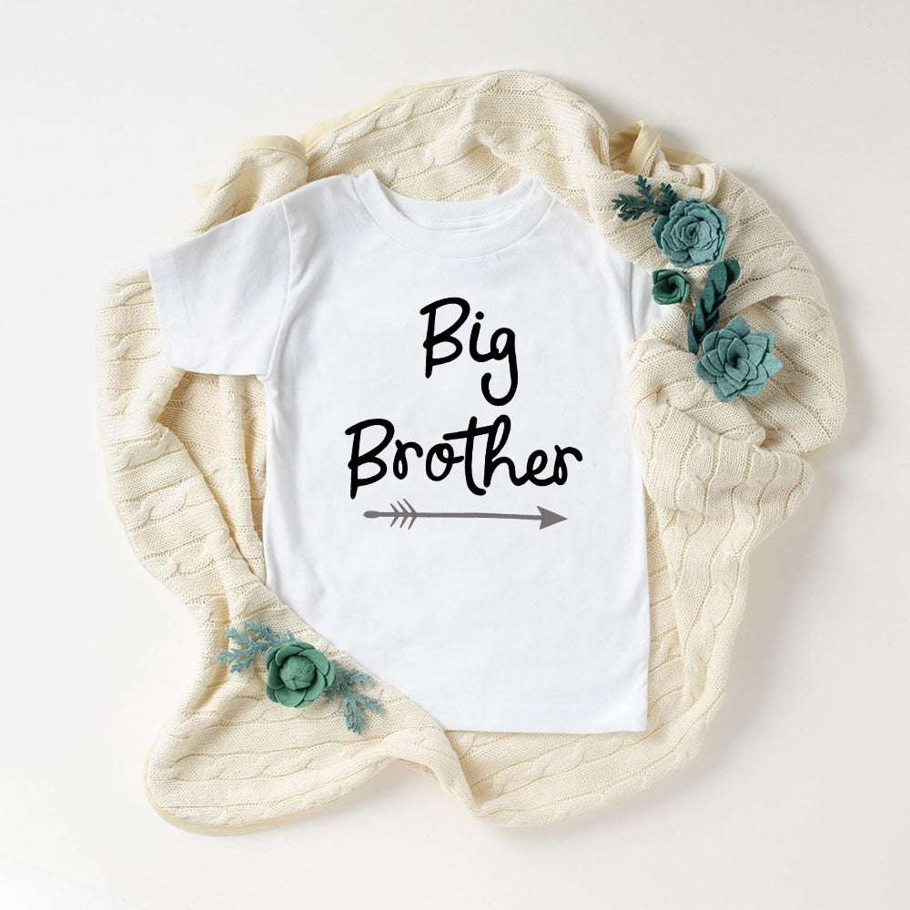 Big Brother Little Sister Family Matching Tops