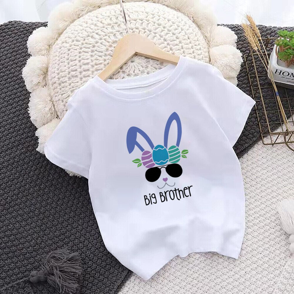 Will Trade Sister/Brother for Egg Kid Easter T-shirt Bunny