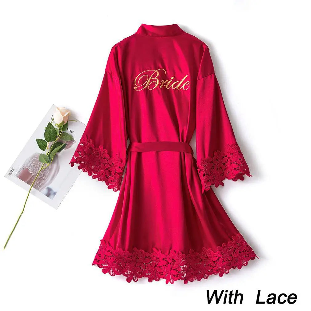 Bride & Bridemaid Wedding Robe