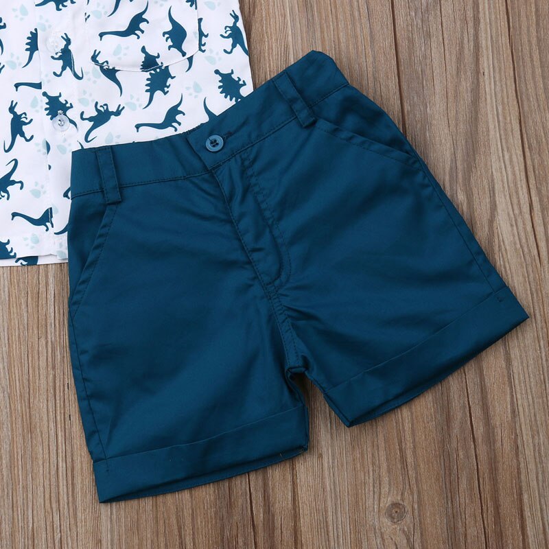 Kids Clothes Dinosaur Set