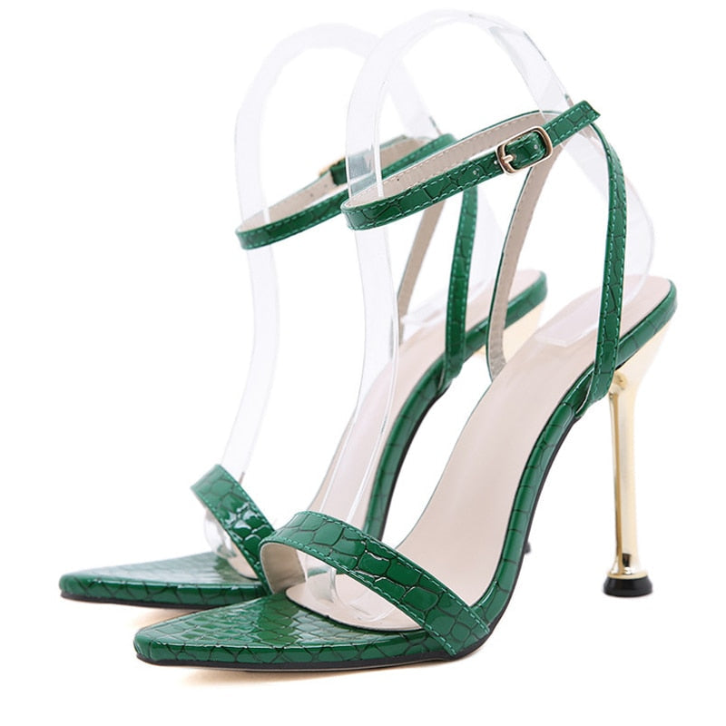 Ankle Strap High Heels Sandals