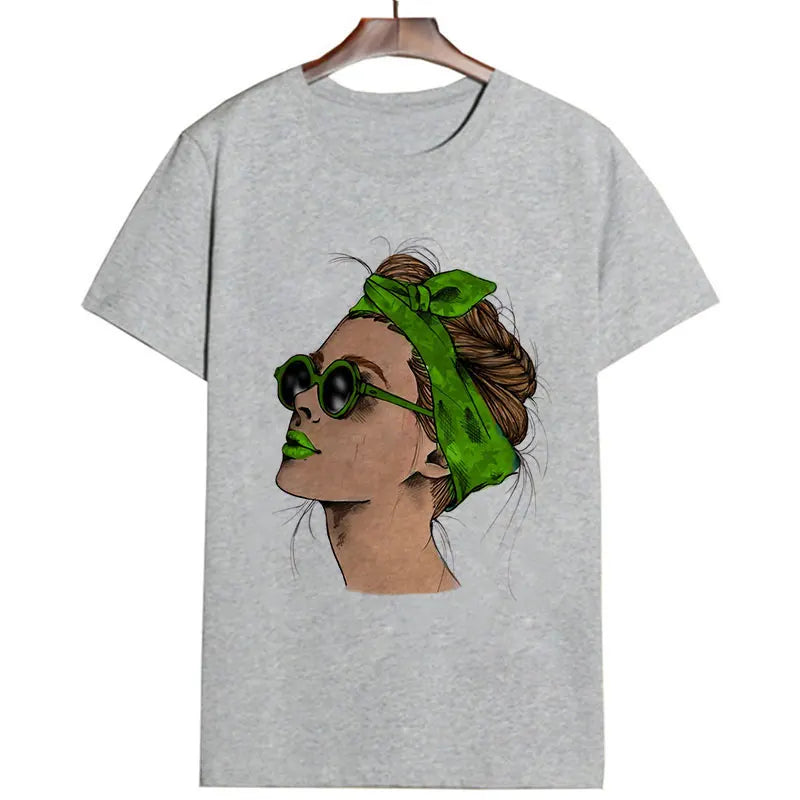 Women Summer Fashion Lady Casual T-shirt