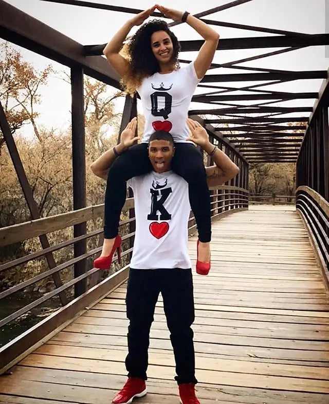Women Men Matching Soulmate T-shirts
