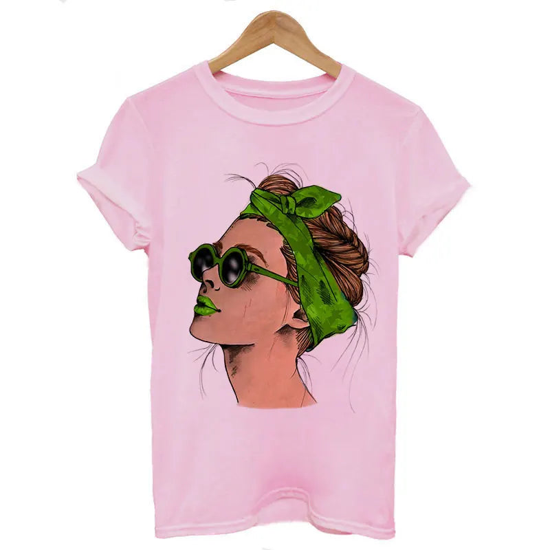 Women Summer Fashion Lady Casual T-shirt