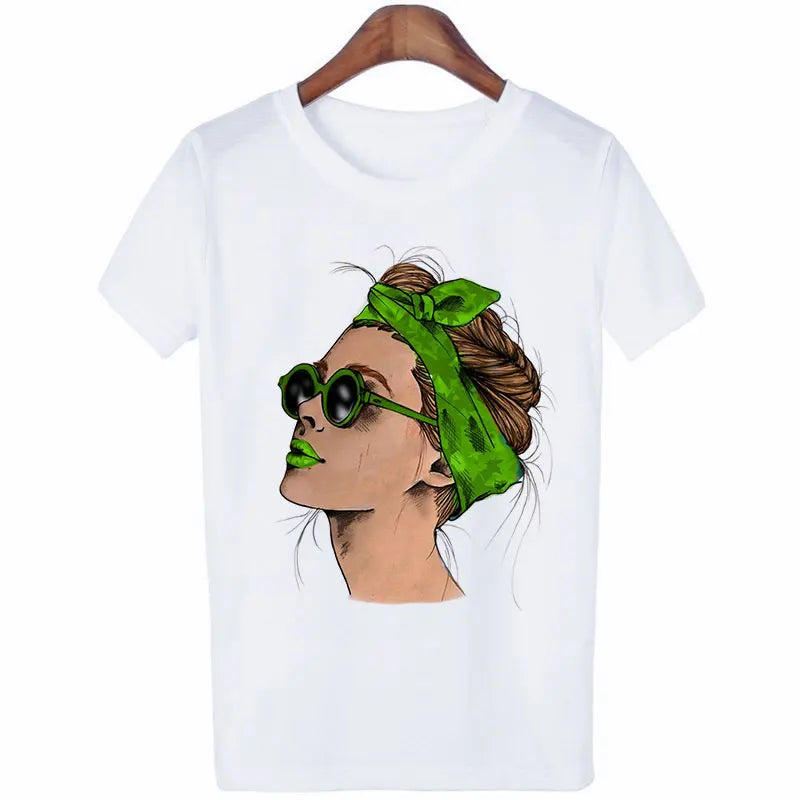 Women Summer Fashion Lady Casual T-shirt