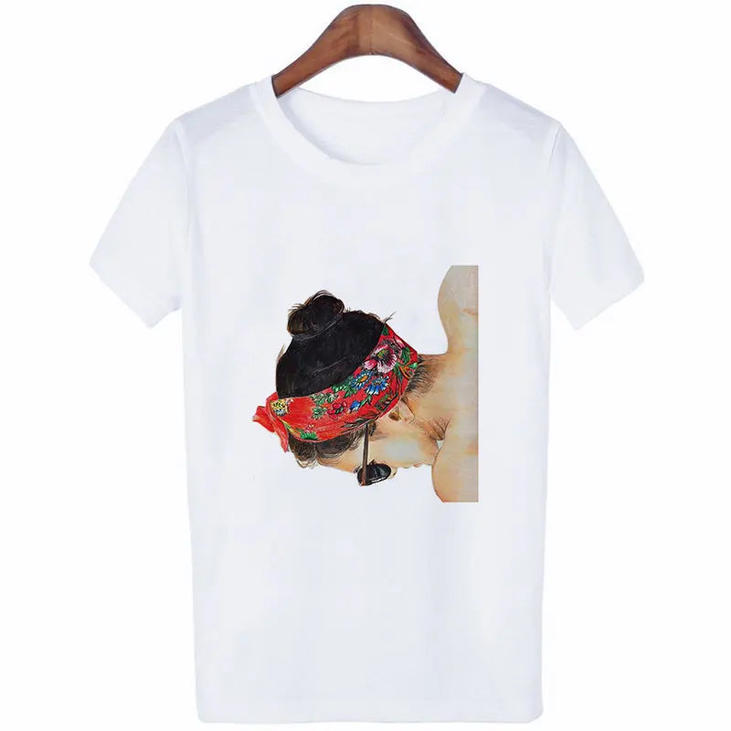 Women Summer Fashion Lady Casual T-shirt