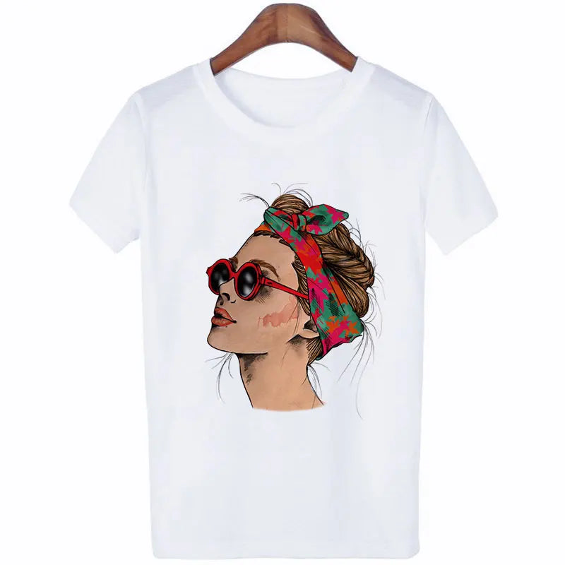 Women Summer Fashion Lady Casual T-shirt