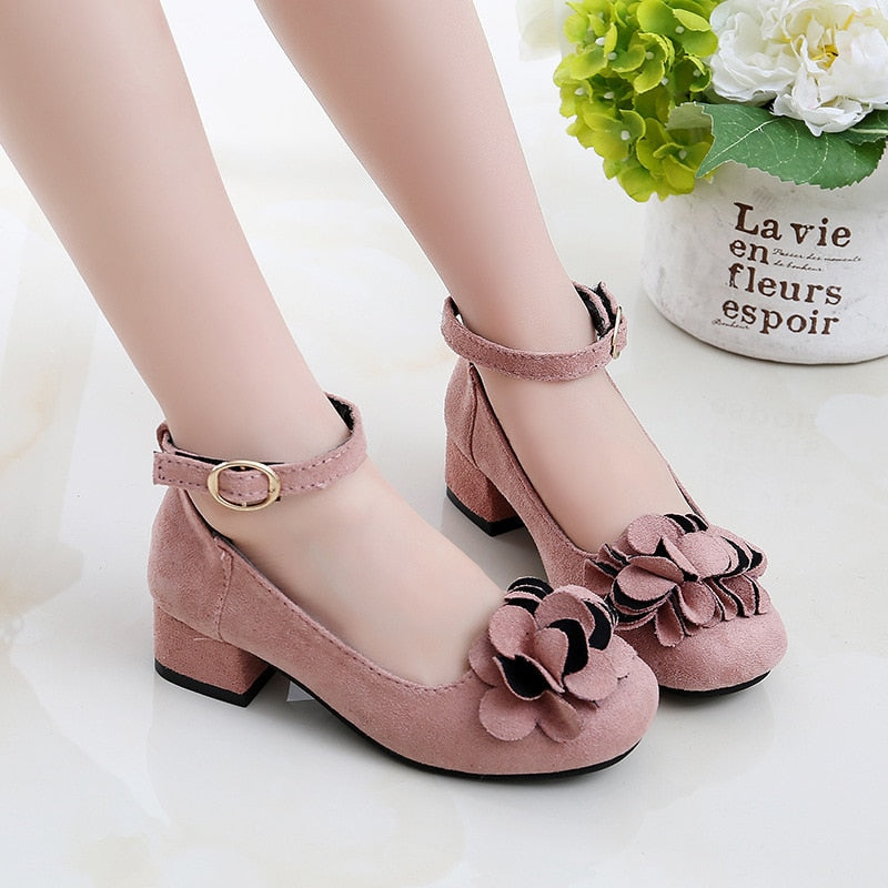 Girls Leather Shoes