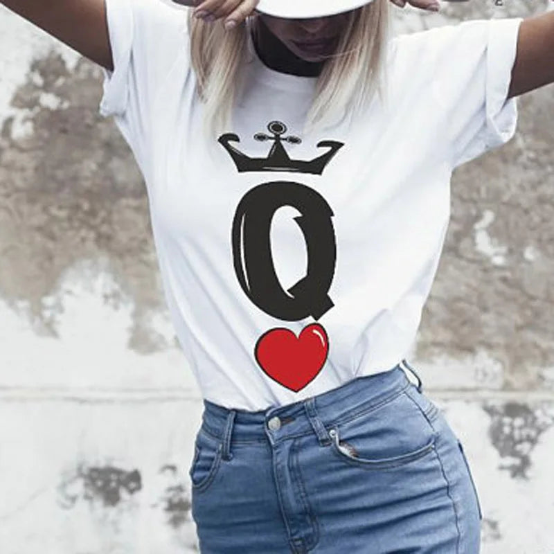 Women Men Matching Soulmate T-shirts