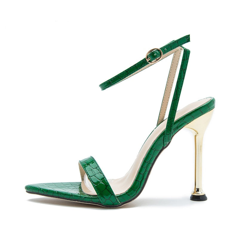 Ankle Strap High Heels Sandals