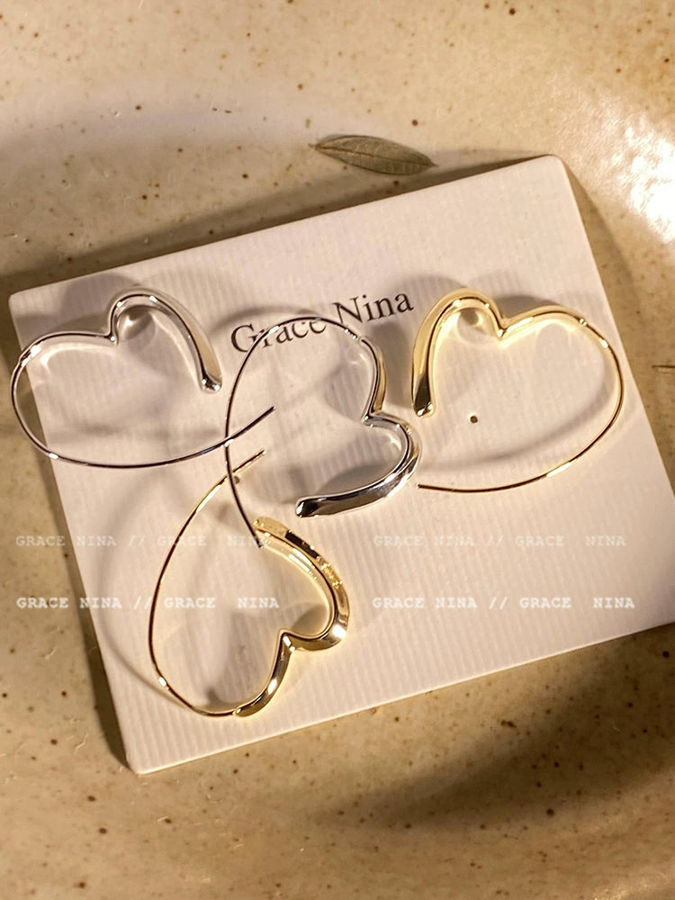 Heart Elegant Earrings for Women