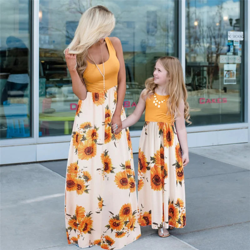 Mother Daughter Matching Dresses