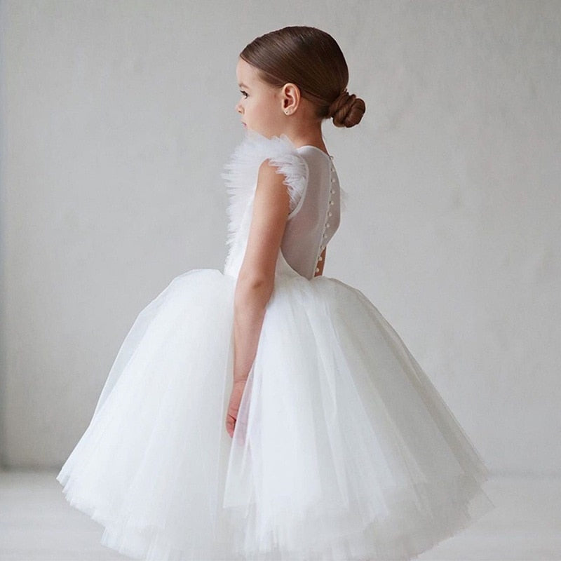 Elegant dress for girls, tutu dress for gala