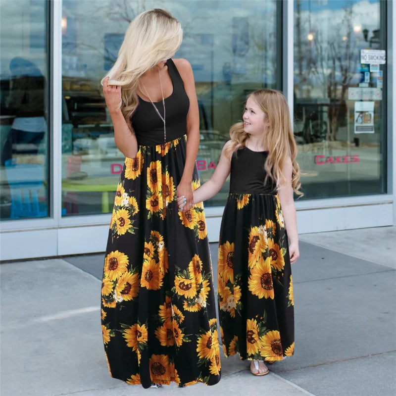 Mother Daughter Matching Dresses