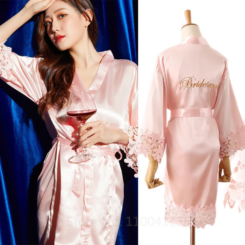 Bride & Bridemaid Wedding Robe