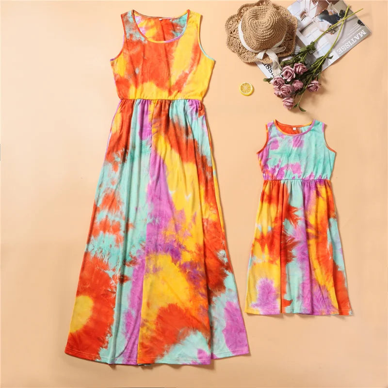 Mother Daughter Matching Dresses