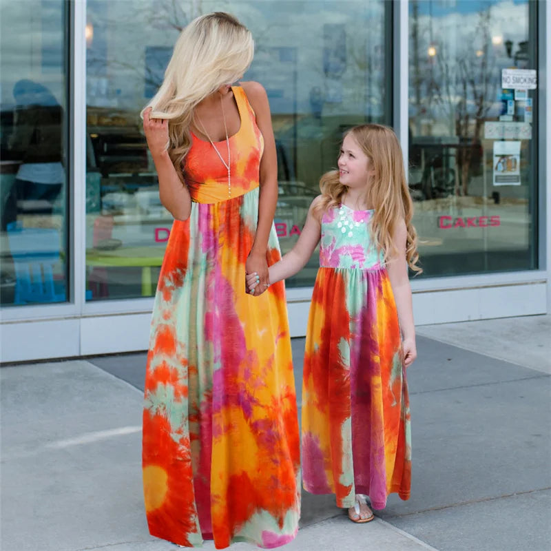 Mother Daughter Matching Dresses