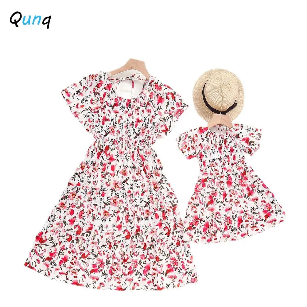 Sweet Dress Mommy And Daughter Matching Dresses