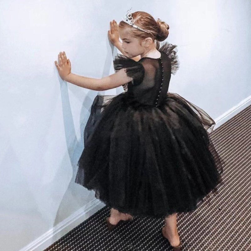 Elegant dress for girls, tutu dress for gala