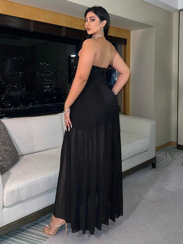 Plus Size Fashion Sexy Dress
